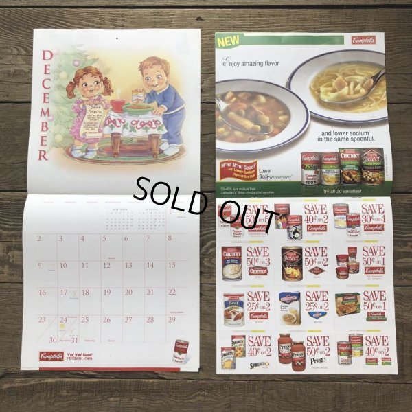 画像5: Vintage Campbell Soup Kid Calendar 2007 (T081)