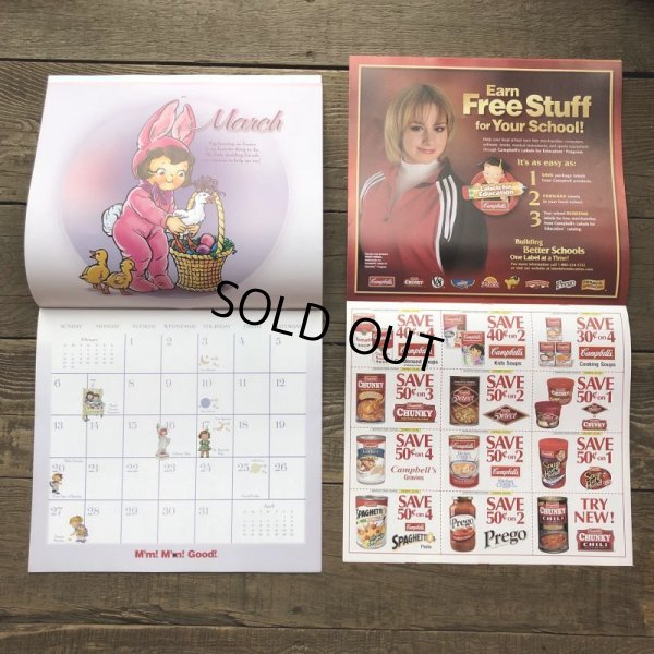 画像4: Vintage Campbell Soup Kid Calendar 2005 (T079)