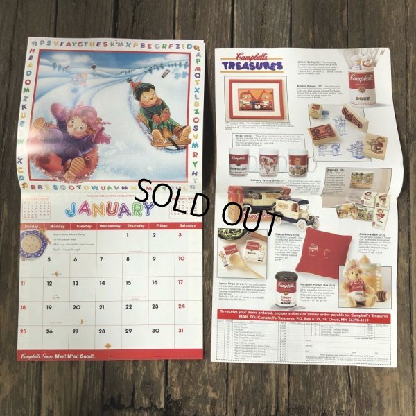 画像3: Vintage Campbell Soup Kid Calendar 1998 (T072)