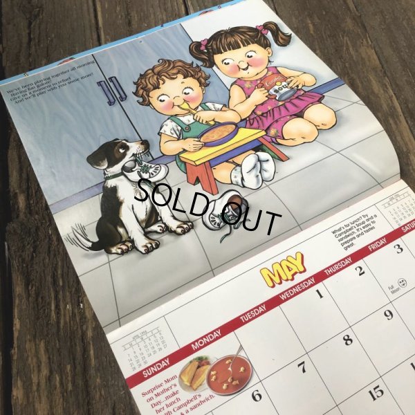 画像6: Vintage Campbell Soup Kid Calendar 1996 (T070)