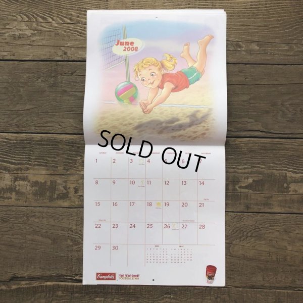 画像6: Vintage Campbell Soup Kid Calendar 2008 (T082)