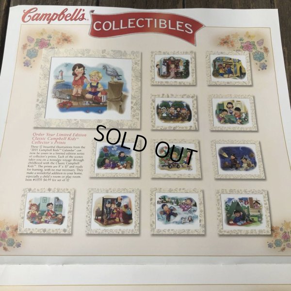 画像5: Vintage Campbell Soup Kid Calendar 2001 (T075)