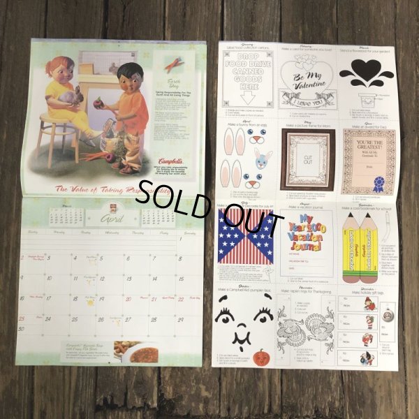 画像3: Vintage Campbell Soup Kid Calendar 2000 (T074)