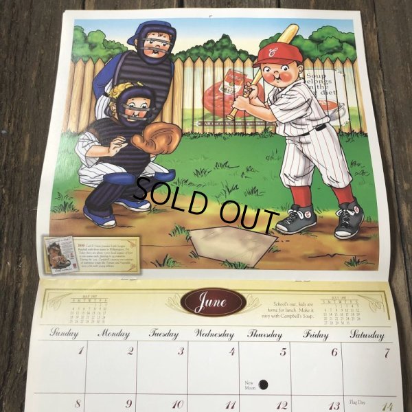 画像6: Vintage Campbell Soup Kid Calendar 1997 (T071)