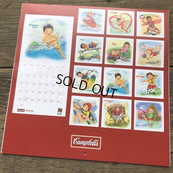 画像7: Vintage Campbell Soup Kid Calendar 2008 (T082)