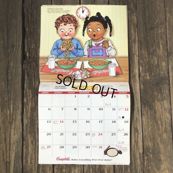 画像7: Vintage Campbell Soup Kid Calendar 1996 (T070)