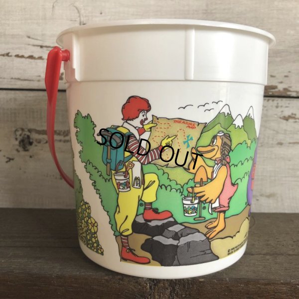 画像3: Vintage 1986 McDonalds Treasure Hunt Happy Pail (T092)