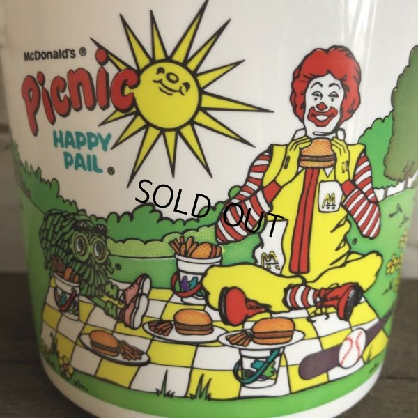 画像6: Vintage 1986 McDonalds Picnic Happy Pail (T090)