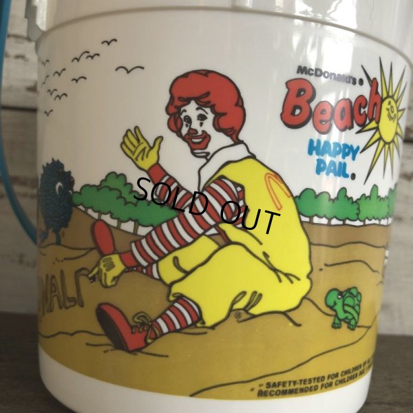 画像6: Vintage 1986 McDonalds Beach Happy Pail (T093)