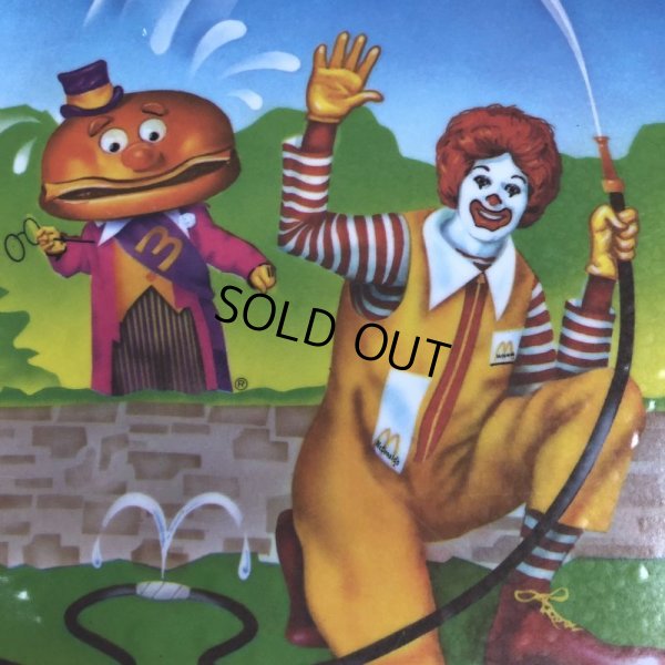 画像3: Vintage 1977 McDonalds Plastic Plate ...Cold April Showers! (T097)