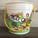 Vintage 1986 McDonalds Picnic Happy Pail (T090)