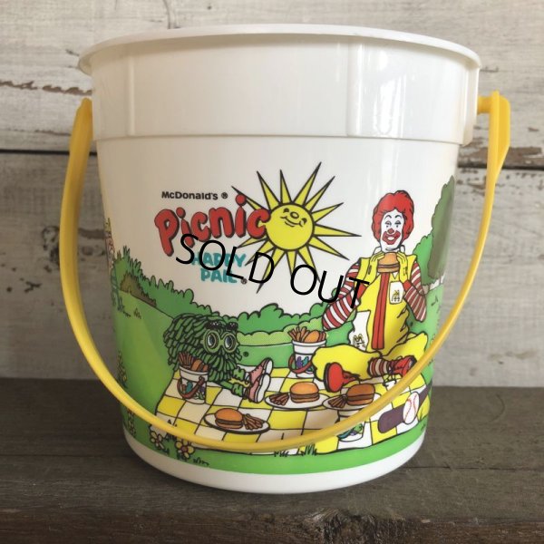 画像1: Vintage 1986 McDonalds Picnic Happy Pail (T090)