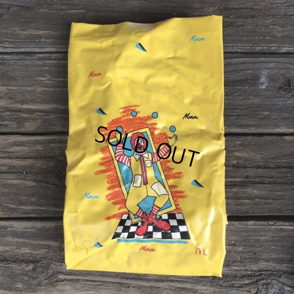 画像9: Vintage 1988 McDonalds Lunch Bag (T094)