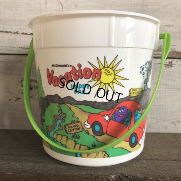 画像1: Vintage 1986 McDonalds Vacation Happy Pail (T091)