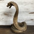 画像4: Vintage 1960s UNIVERSAL STATUARY Gold King Cobra 16' Statue Gold (T100)