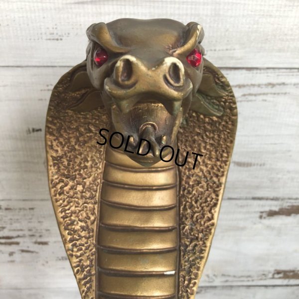 画像7: Vintage 1960s UNIVERSAL STATUARY Gold King Cobra 16' Statue Gold (T100)