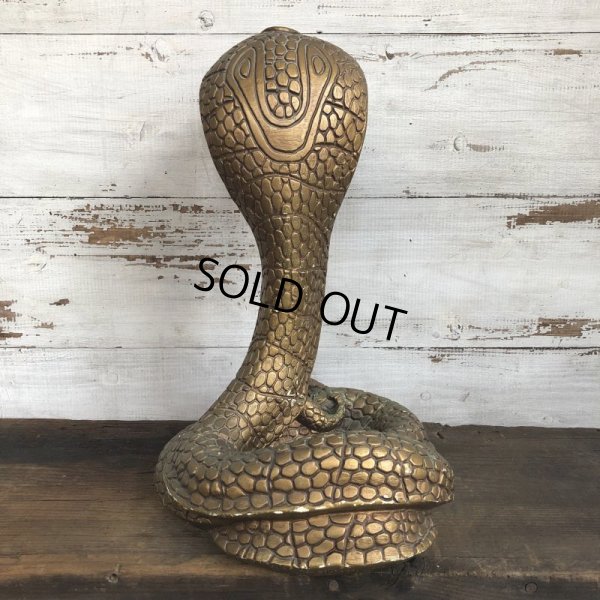 画像3: Vintage 1960s UNIVERSAL STATUARY Gold King Cobra 16' Statue Gold (T100)