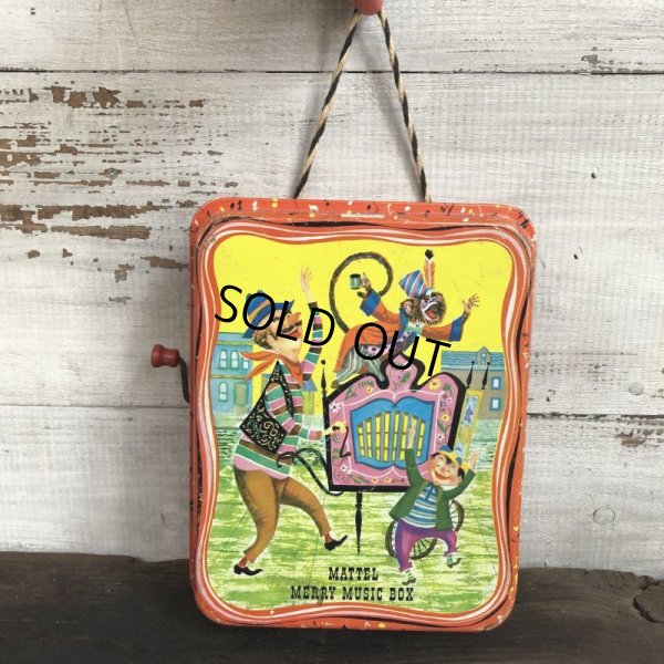 画像1: Vintage 1953 Mattel Merry Music Box (MA501)