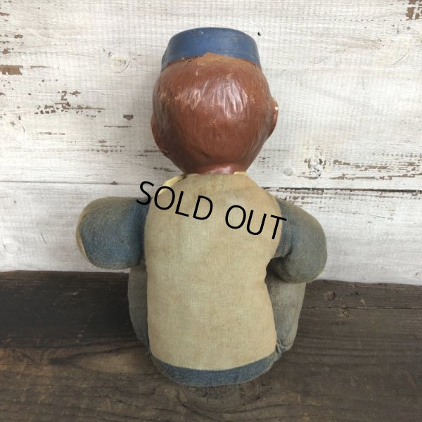 画像3: Vintage 1930s Monkey Bellhop Doll Composition (MA503)