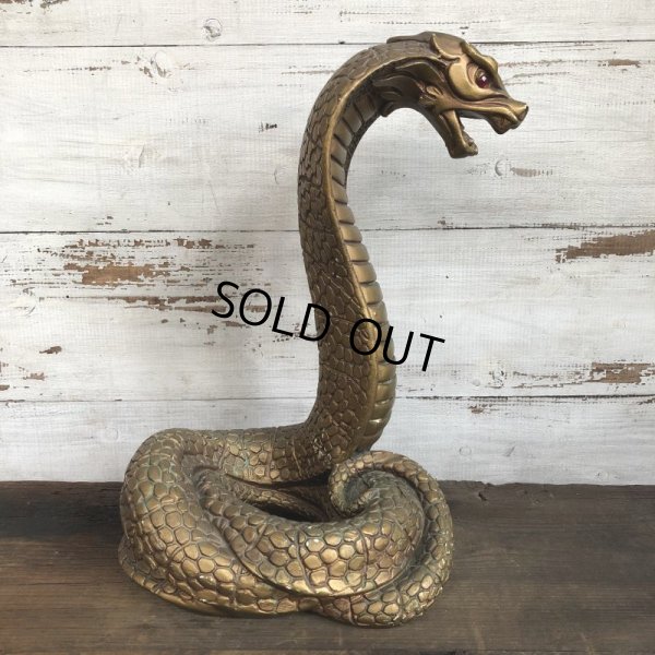 画像2: Vintage 1960s UNIVERSAL STATUARY Gold King Cobra 16' Statue Gold (T100)