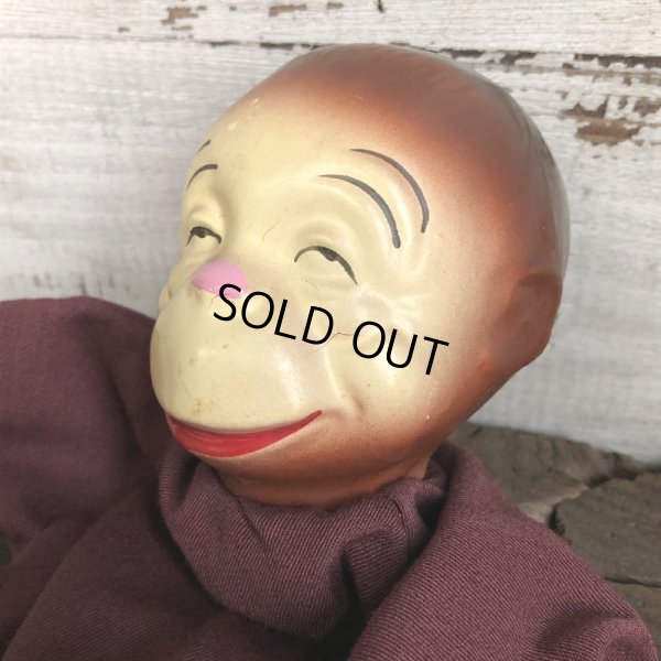 画像7: Vintage Monkey hund Puppet  Doll Composition (T099)