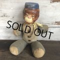 Vintage 1930s Monkey Bellhop Doll Composition (MA503)