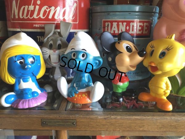 画像10: Vintage 1983 Mattel Chatter Chums Smurf (T0104)