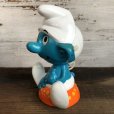 画像2: Vintage 1983 Mattel Chatter Chums Smurf (T0104) (2)