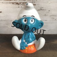 Vintage 1983 Mattel Chatter Chums Smurf (T0104)