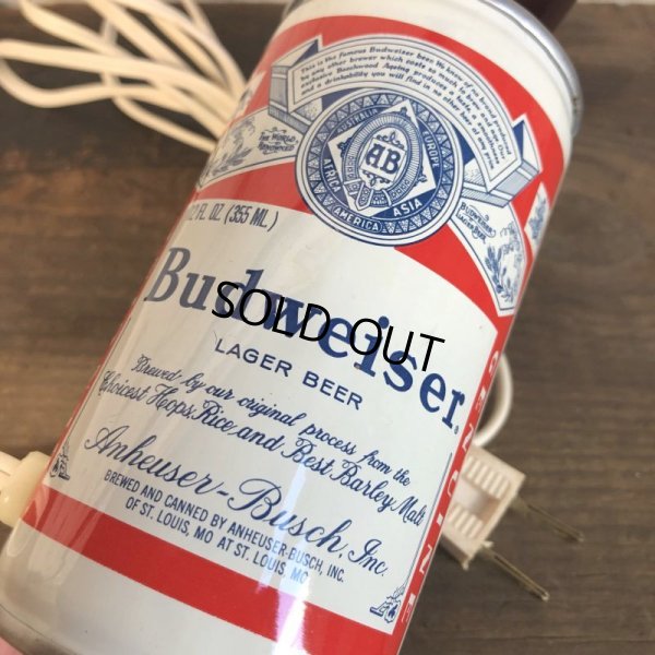画像7: Vintage BUDWEISER -THE KING OF BEERS Table Lamp (T111)