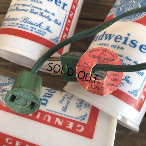 画像3: Vintage BUDWEISER -THE KING OF BEERS Patio Electric Lights (T112)