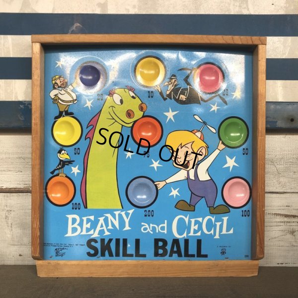 画像1: 60s Vintage Beany And Cecil SKILL BALL (T0113)