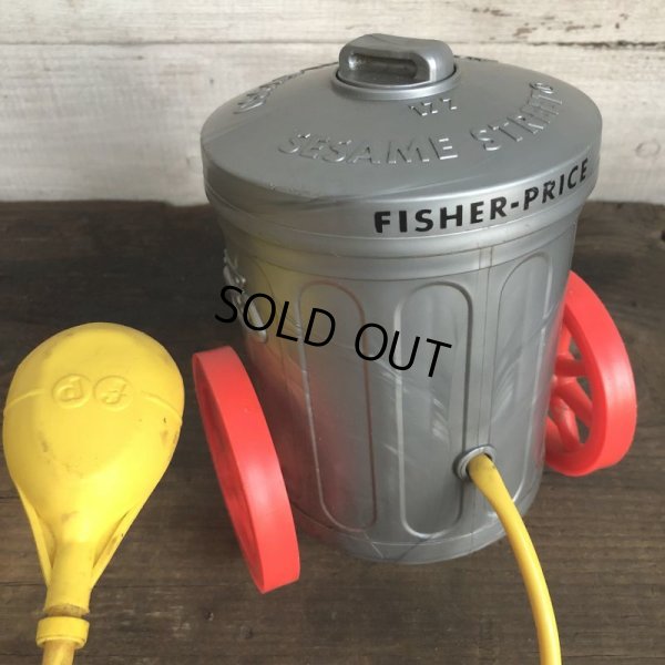 画像7: Vintage 1970s Sesame Street Pop Up Trash Can OSCAR  (T123)