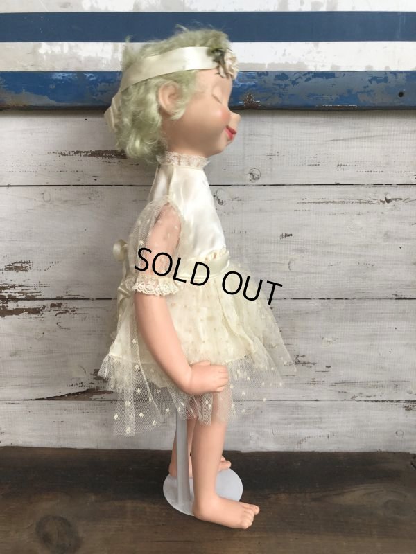 画像4: Vintage 1960s Wimsie Doll Bessie The Blushing Bride (T129)