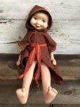 画像10: Vintage 1960s Wimsie Doll Monk (T130)