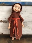 画像1: Vintage 1960s Wimsie Doll Monk (T130) (1)