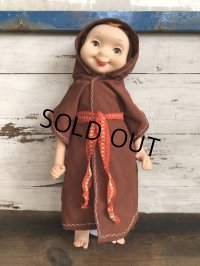 Vintage 1960s Wimsie Doll Monk (T130)