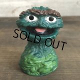 Vintage 1970s Sesame Street Finger Puppet OSCAR (T117)