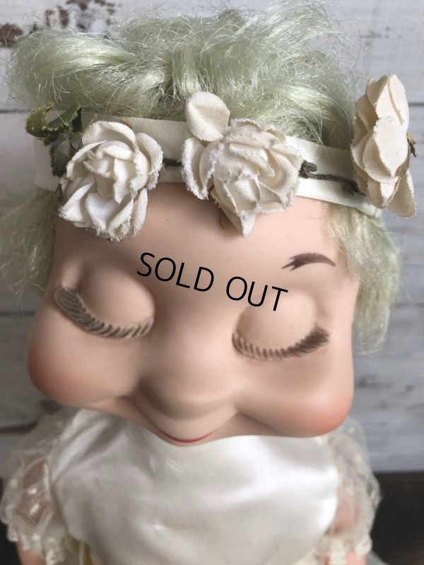 画像5: Vintage 1960s Wimsie Doll Bessie The Blushing Bride (T129)