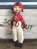 Vintage 1960s Wimsie Doll Zero The Football Player (T131)