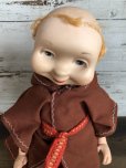 画像9: Vintage 1960s Wimsie Doll Monk (T130)
