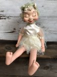 画像10: Vintage 1960s Wimsie Doll Bessie The Blushing Bride (T129)