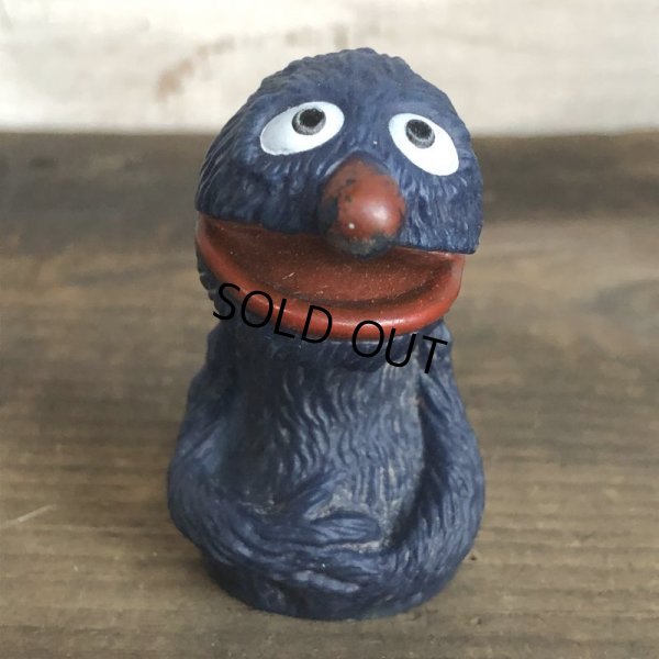 画像1: Vintage 1970s Sesame Street Finger Puppet GROVER (T116)