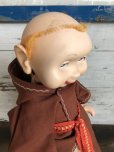 画像6: Vintage 1960s Wimsie Doll Monk (T130)