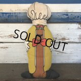 Vintage Kahn's Hot Dog Pillow Doll (T136)
