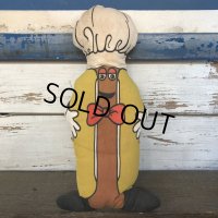Vintage Kahn's Hot Dog Pillow Doll (T136)