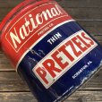 画像8: Vintage National Pretzel 4 1/2 lbs Tin Can (T139)