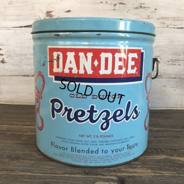 画像3: Vintage DAN DEE Pretzel 2 1/2 Pounds Tin Can (T140)