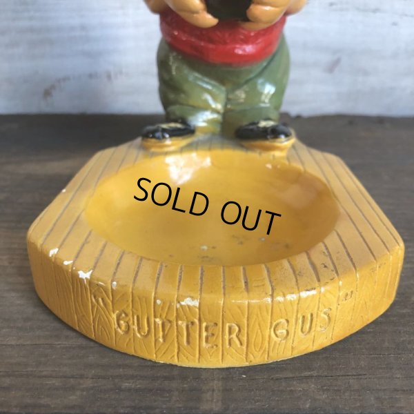 画像5: Vintage Plaster Chalkware Ashtray GUTTER GUS (T137)