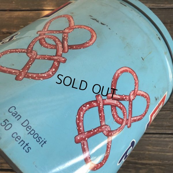 画像7: Vintage DAN DEE Pretzel 2 1/2 Pounds Tin Can (T140)